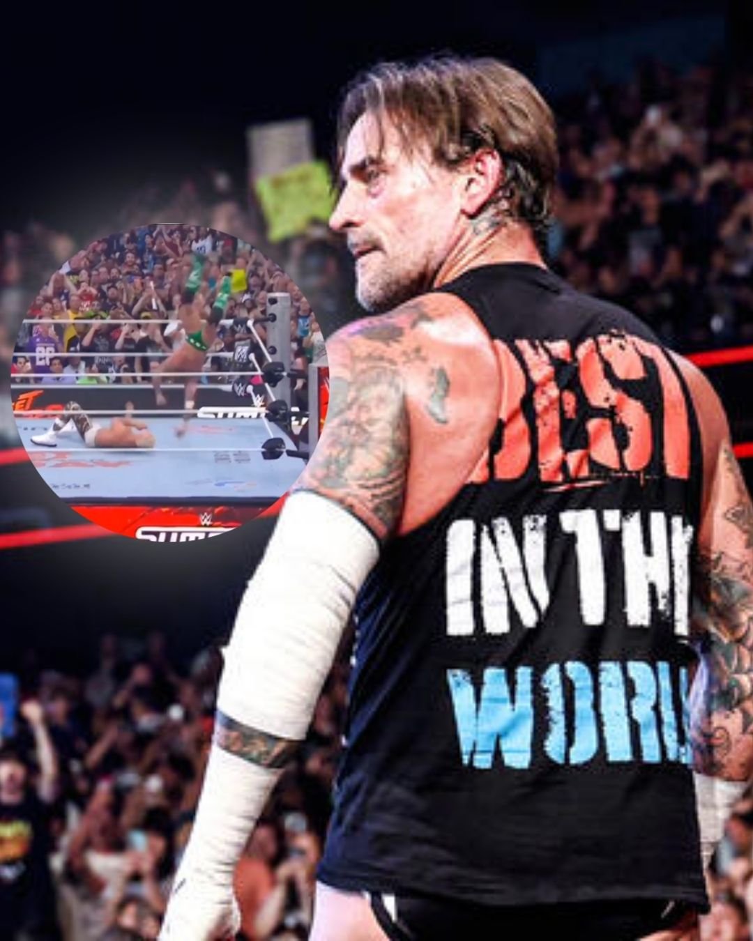 cm punk botch at WWE SummerSlam