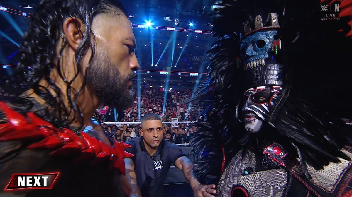 A commercial break between the match announcement and the actual match is insane!!!! Crazy greed!!…