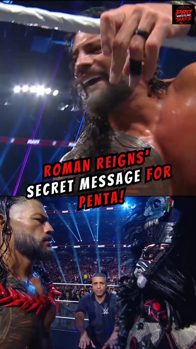 ROMAN REIGNS' SHARES SECRET MOMENT WITH PENTA AFTER WWE RAW!!! It seems that Roman Reigns…