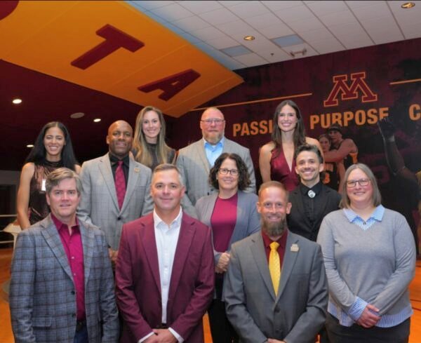 BROCK LESNAR IN A SUIT AND ALL GOING INTO THE MINNESOTA HALL OF FAME!!!! I…