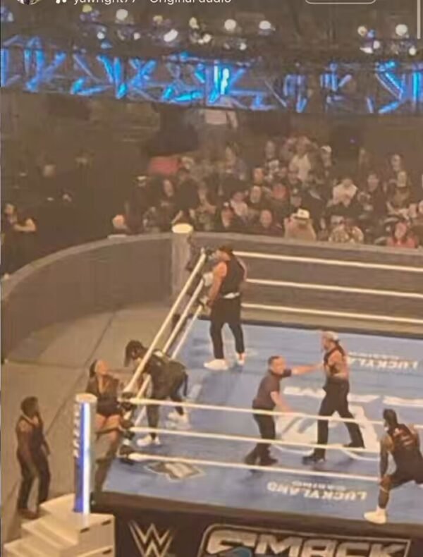 not Jaida Parker knocking out her brother in law #WWE #SmackDown
